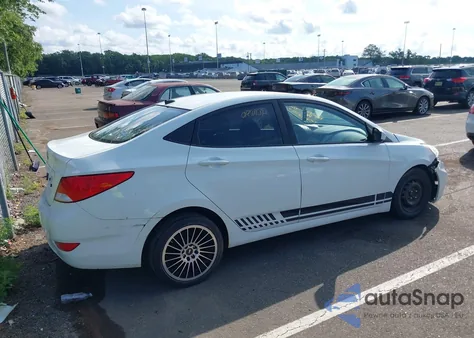 2016 Hyundai Accent Se z USA, uszkodzony, nr VIN KMHCT4AE0GU011469